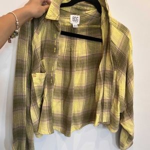Green flannel